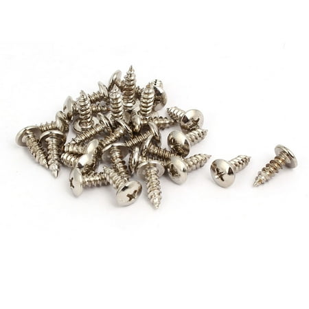 Fitter Screws - M5 Thread Pan Head Self Tapping Screws 8pcs for 10-inch Filter Housing
