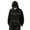 Black, variant on sususu Hoodies for Men Zip Up Retro Style Contrast Color Embroidery Oversized Hoodie With Topstitch Design For Autumn Winter Casual Athletic Wear,Black,M