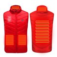 thumbnail image 2 of ToyKingdee Heated Vest for Men USB Electric Heated Vest Heating Jacket Winter Vests for Outdoor Battery Pack Not Included, 2 of 6