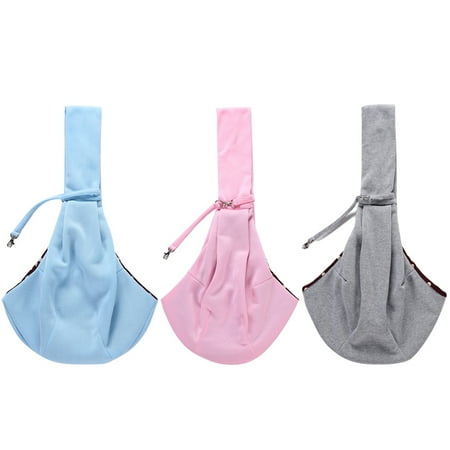 SPRING PARK Hands-free Small Pet Dog Cat Sling Carrier Bag Shoulder Carry Handbag Travel Tote Pouch
