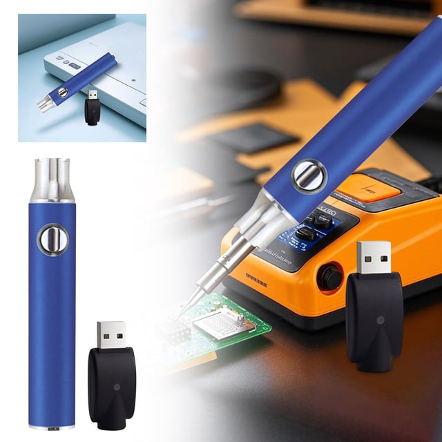 Thread Soldering Kits 3 Gear Adjustable Voltages 650mAh Battery Cart Pen With USB Adapter Welding Tool Kits A