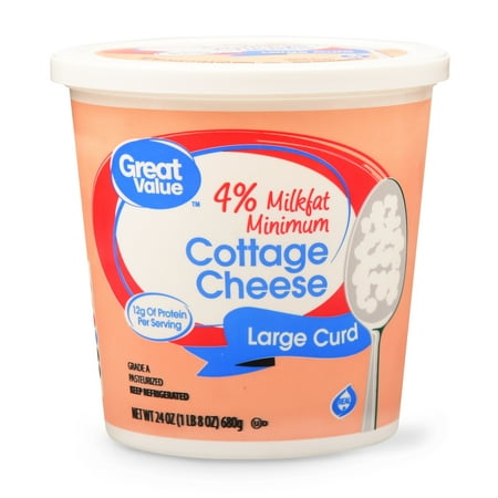 cheese cottage 4 milkfat 4 Great Large 24 Value Cottage Curd, Cheese, Milkfat oz