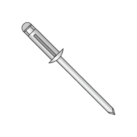 

5/32 x .039 -.275 Bulbing Type Blind Rivets / All Aluminum / Barrel Length: .739 (Quantity: 2 000 pcs)