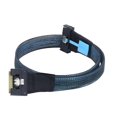 thumbnail image 1 of Anti-Slash Insertion PCIe MCIO 5.0 8I to Slimline SAS 4.0 SFF-8654 8i 74P PCI-E Adapter Cable 80cm, 1 of 5