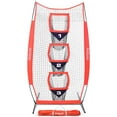 thumbnail image 1 of GoSports Vertical 8 X 4 Quarterback Football Training Net with 3 Target Pockets, 1 of 4