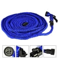thumbnail image 3 of Expandable Garden Hose, 3 Times Magic Expandable Garden Hose Lightweight & No-Kink Flexible Garden Hose with Water Spray Nozzle Good for Lawn Car Home Cleaning(Green,125ft/37.5m), 3 of 5
