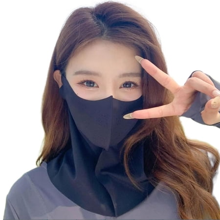 Unisex CoolingMa–with Neck Gaiter for Hot Weather Summer Outdoor Sport FaceMa–Breathable for Camping Climbing