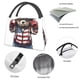 thumbnail image 4 of Fotbe Patriotic Boxing Bear Art Bolsa Térmica Portátil con Estampado, Bolsa de Entrega de Alimentos Aislada, Bolsa Reutilizable de Gran Capacidad para Comidas y Supermercado, 4 of 6