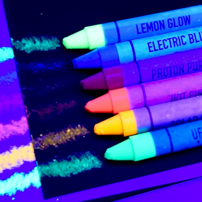 Mkidsfun Shimmering Watercolor Gel Crayons - NEW formula upgraded. 12  Sparkle crayons - Washable - Non Toxic -Twistable- Crayon-Pastel-Watercolor