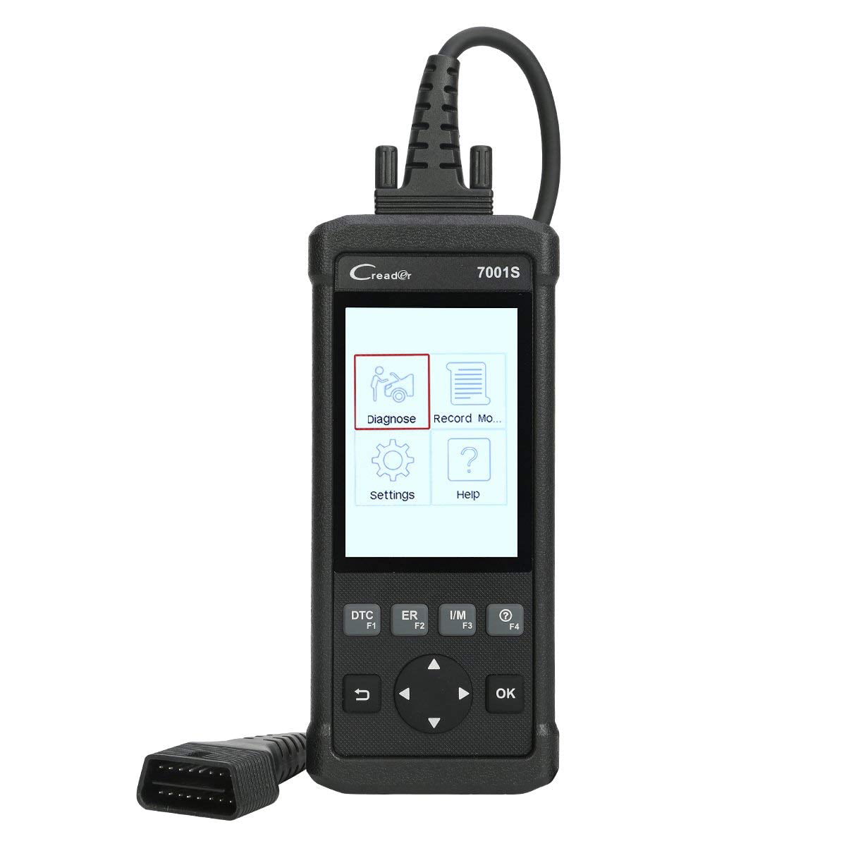 LAUNCH 7001S OBD2 Scanner Automotive Code Reader ABS SRS Diagnostic Scan Tool with Oil Rest and EPB Service 