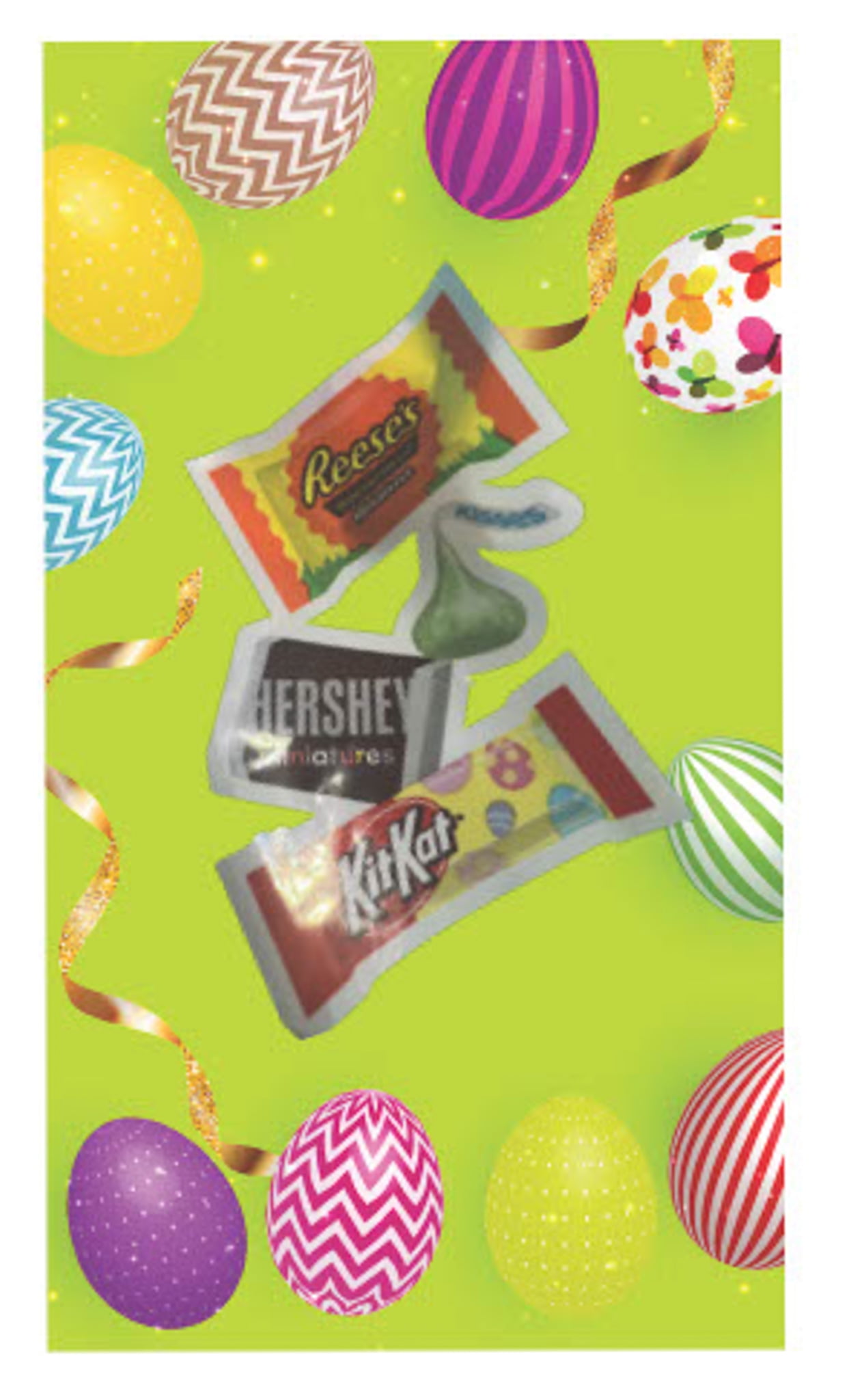 Hershey's KitKat Reese's Assortment Bag, 165 Ct. - 45.4 oz