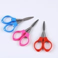 thumbnail image 3 of 6 Pieces Stainless Steel Scissors Anti-Rust Folding Scissors Glasses-Shaped Mini Shear for Home and Travel Use, 3 of 9