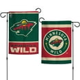thumbnail image 3 of WinCraft Minnesota Wild 12'' x 18'' Double-Sided Garden Flag, 3 of 3