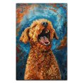 thumbnail image 3 of Hudo Funny Scream Lagotto Romagnolo Dog Poster Wall Art Decor Lagotto Romagnolo Dog Canvas Wall Art - Cottagecore Decor - Dog Bathroom, 3 of 5