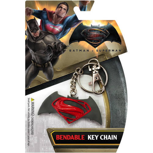 DC Comics Batman VS Superman Logo Alloy Key Chains Keychain Keyfob Keyring 