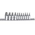 thumbnail image 1 of Genius Tools 11 Piece 1/4" & 3/8" Dr. Pentacle Bit Socket Set - BS-2311P, 1 of 1