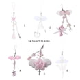 thumbnail image 5 of SIEYIO Chic Bowknot Mobile Phone Chain Elegant Beaded Phone Charm with Angel Wing Heart, 5 of 21