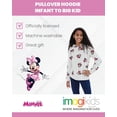 thumbnail image 2 of Disney Minnie Mouse Fleece Pullover Hoodie Little Kid to Big Kid, 2 of 5