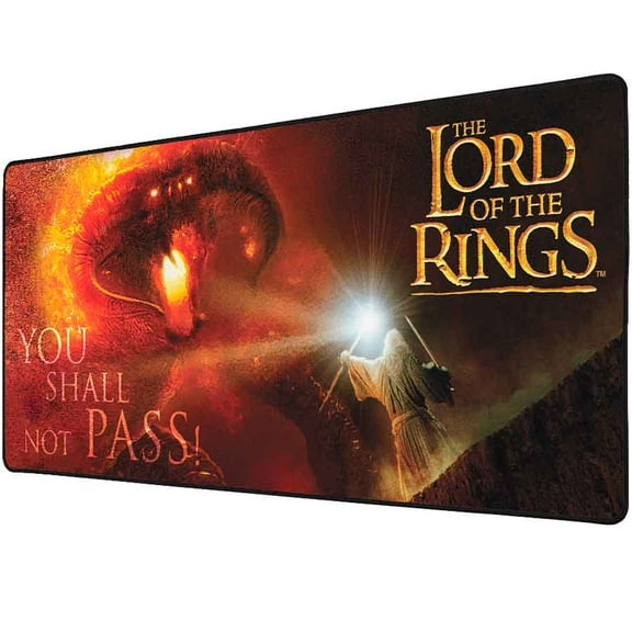 Subsonic - The Lord of the Rings XXL Mouse Pad 90 x 40 cm - Desk Pad with Non-Slip Base, Gaming Mouse Pad - Officially Licensed