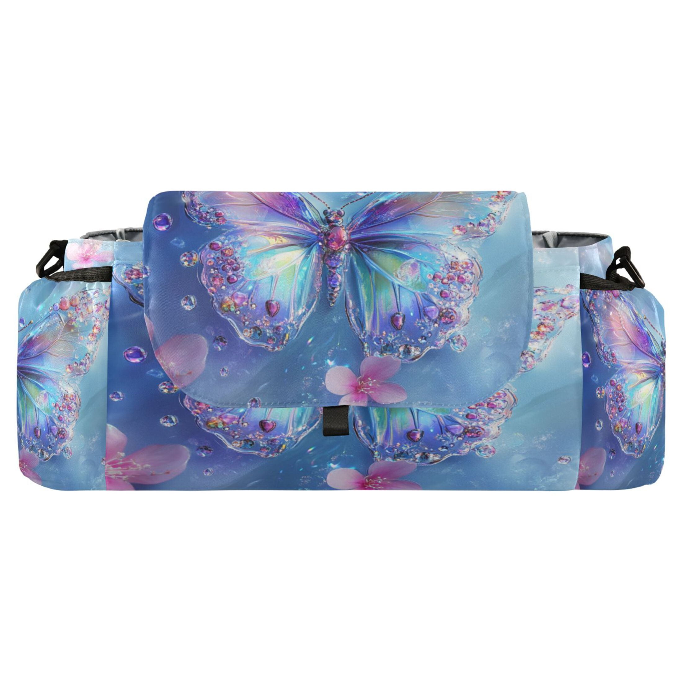 DIXRUYEE Stroller Organizer Ethereal Elegance Printed