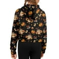 thumbnail image 6 of Chririnla Thanksgiving Turkey Cake Print Kids Blouse Shirt with Pocket Oversize Plus Size Girls Hoodies for School for Gym Size 5-6, 6 of 7