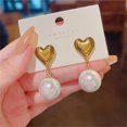 thumbnail image 4 of 1 par de pendientes estéticos de gota para mujer, joyería hecha a mano a la moda para fiesta de novia, regalos para madre, accesorios, corazón Ropa, zapatos y accesorios Miscelánea Hart Jumpingount AP010726-01, 4 of 6