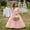 Pink, variant on Girl Dress Casual Birthday Dress Girls Teen Fashion Casual Dresses 13-16 Years