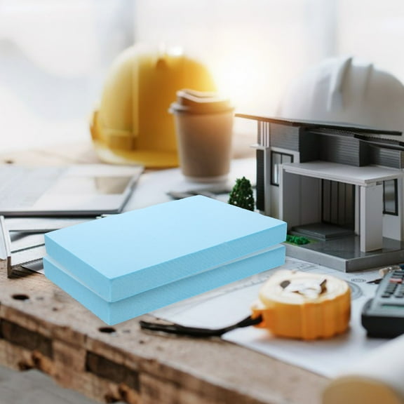 MERRYHAPY Polystyrene Foam Bricks 4 Pieces for Architectural Models, Crafts, Projects, and School Art Supplies