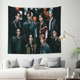 thumbnail image 3 of Stray Kids Wall Tapestry Cartoon Poster Wall Hanging Tapestry for College Dorm Living Room Bedroom Decoration 40x60 Inch, 3 of 7