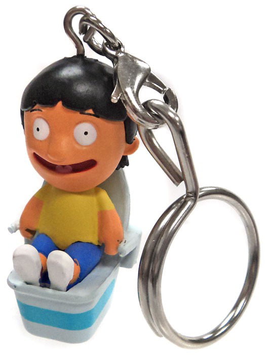 Bob’s Burgers Figures LOT Of 5 Random Loose Keychains To Collect And Trade! 