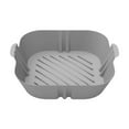 Cyber&Monday Deals OEFNTAC Heat Tolerant Flexible Baking Pan for Fryers