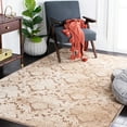 thumbnail image 2 of SAFAVIEH Paradise Nancy Damask Area Rug, Camel/Cream, 5'3" x 7'6", 2 of 8