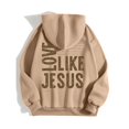 thumbnail image 5 of Christian Sweatshirt Hoodies for Women 2025 Fall Winter Long Sleeve Y2K Graphic Hooded Sweatshirt with Pockets Pullover Tops, 5 of 8