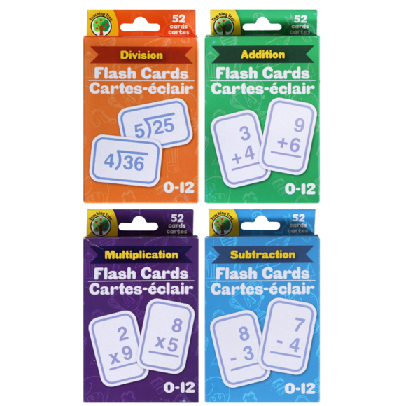 Math Flash Cards 3rd Grade