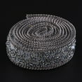 thumbnail image 2 of EHJRE Hotfix Crystal Rhinestone Applique Trim 20mm for Dress Costume DIY Supplies Gray, 2 of 9