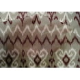 thumbnail image 4 of oneOone Cotton Silk Fabric Chevron & Swirl Ikat Print Fabric BTY 42 Inch Wide, 4 of 4