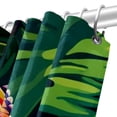 thumbnail image 5 of yowmns Waterproof Shower Curtain Set with Hooks - Printed Bathroom Decoration, 5 of 6