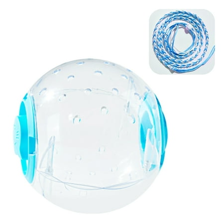 Necvior Spinning Running Ball with Leash for Syrian Hamster Gerbils Other Small Hamsters Gerbil Hamster