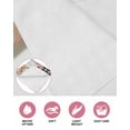 thumbnail image 6 of Easter Bunny Eggs Kitchen Dish Towels for Drying Dishes Set of 2, Spring Flowers Rabbits Farmhouse Buffalo Plaid Waffle Weave Microfiber Hand Tea Bathroom Towels Quick Dry & Absorbent Towel 15.7x23.6, 6 of 7