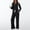 A1 Black, variant on TEVEQ Womens 2 Piece Lounge Sets Matching Airport Travel Outfits 2026 Spring Clothing Fall Pajamas Sweat Suits Pockets,Pajamas for Women Set Outfits Matching Long Sleeve Sweater Long Pants Beige L