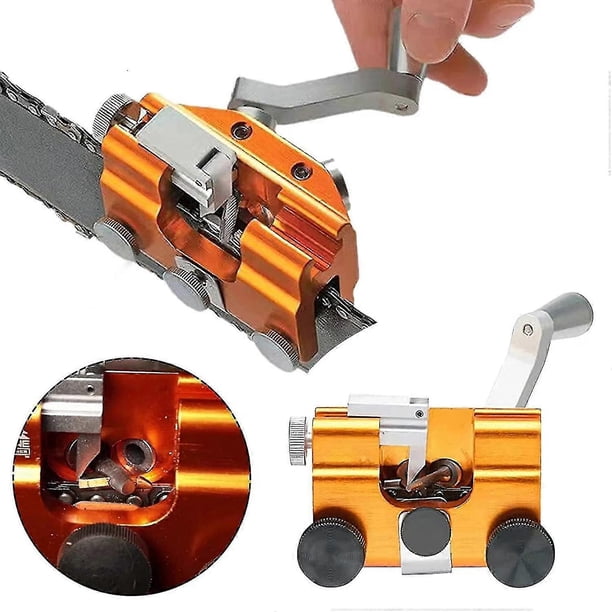 Portable Household Hand Crank Chain Sharpener Electric Chain Saw ...
