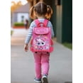 thumbnail image 7 of Children's backpack with adjustable shoulder straps, breathable mesh pockets, student backpack for kids,Kitty Pink, 7 of 7