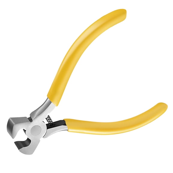 SOPOTUTU Nut Breaker Tool Nut Plier Yellow Stainless Steel 1Pcs