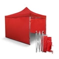 thumbnail image 1 of Carpa Toldo 3x3 Con Paredes Plegable Reforzado Rojo, 1 of 8