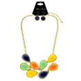 thumbnail image 2 of Mi Amore Necklace-Earring-Set Multicolor/Gold-Tone, 2 of 3