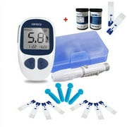 Carejoy Blood Glucose Meter Kit Glucometer Diabetes Sugar Monitor +50Test Strips ,Lancets
