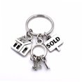 thumbnail image 3 of FUTUREORYY Silver Zinc Alloy Letter Carved Keychain Sturdy Key Holder for Real Industry and Daily Use 1PC, 3 of 8