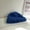 Klein Blue, variant on Coarse Knit Pineapple Patterned Woolen Hat Ins, Versatile In Winter, Big Head Circumference, Klein Blue Hat, Trendy And Small Face For Women