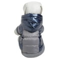 thumbnail image 3 of Pet Life ® 'Vintage Aspen' 3M Insulated Sporty Ski Dog Jacket w/ Removable Hood, 3 of 5