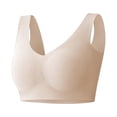thumbnail image 4 of SDNall Ice Silk One-Piece Bralettes for Women - Seamless Wireless and Full Coverage for Ultimate Comfort (Beige Sizes:M-5XL), 4 of 9